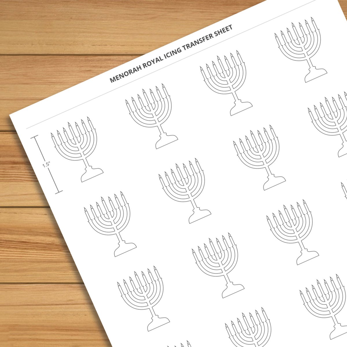 menorah-1-5-inch-royal-icing-transfer-sheet