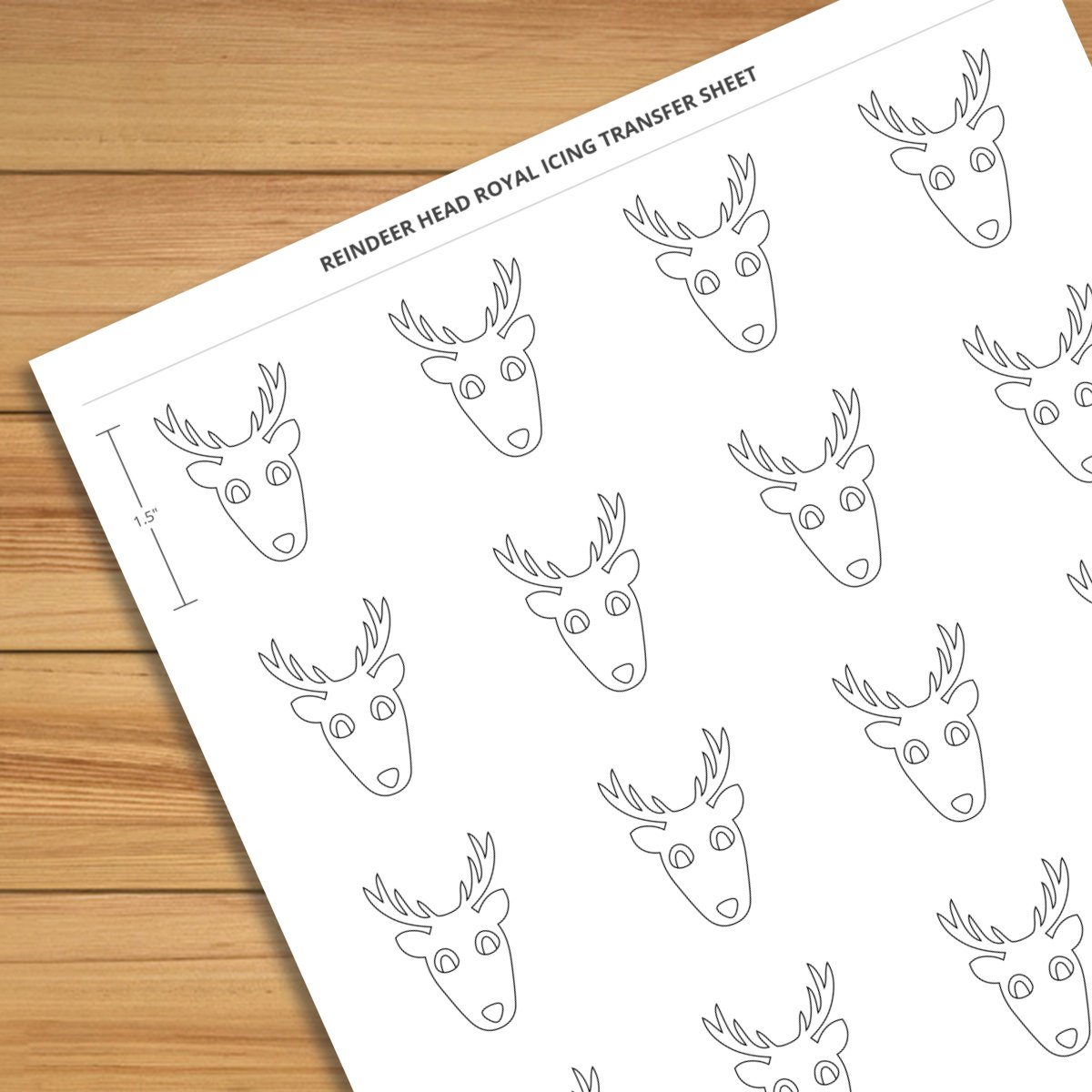 reindeer-head-1-5-inch-royal-icing-transfer-sheet