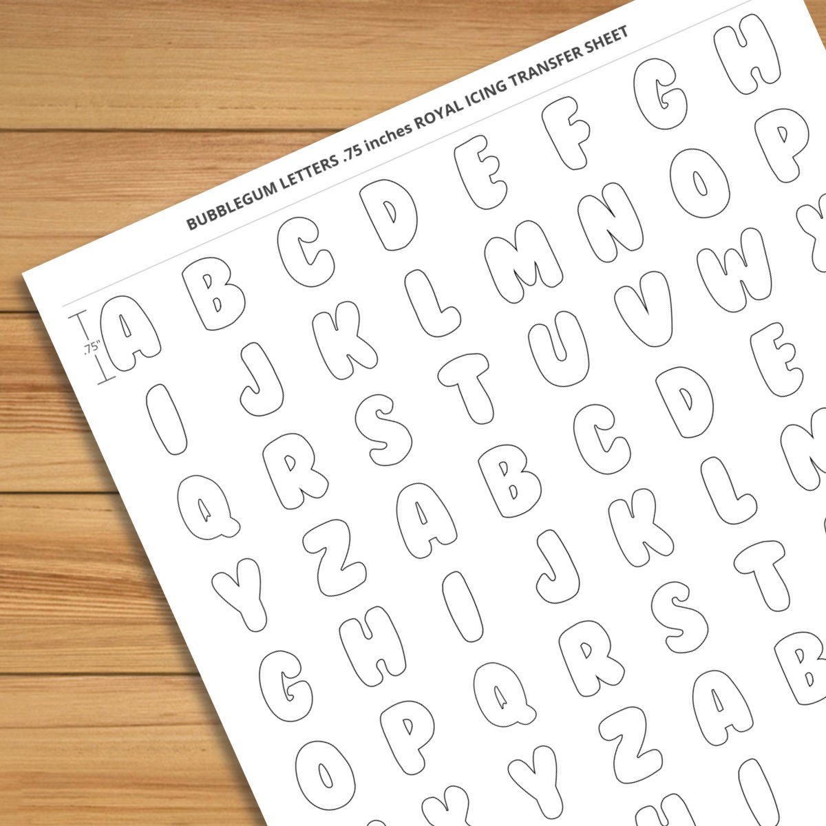 bubblegum-letters-0-75-inch-royal-icing-transfer-sheet