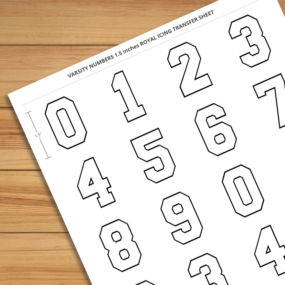varsity-numbers-1-5-inch-royal-icing-transfer-sheet