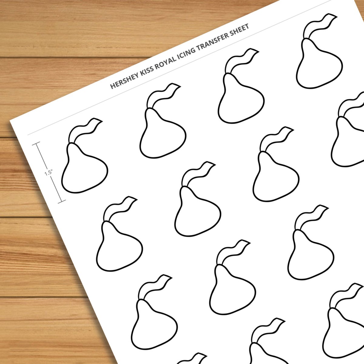 hershey-kiss-1-5-inch-royal-icing-transfer-sheet