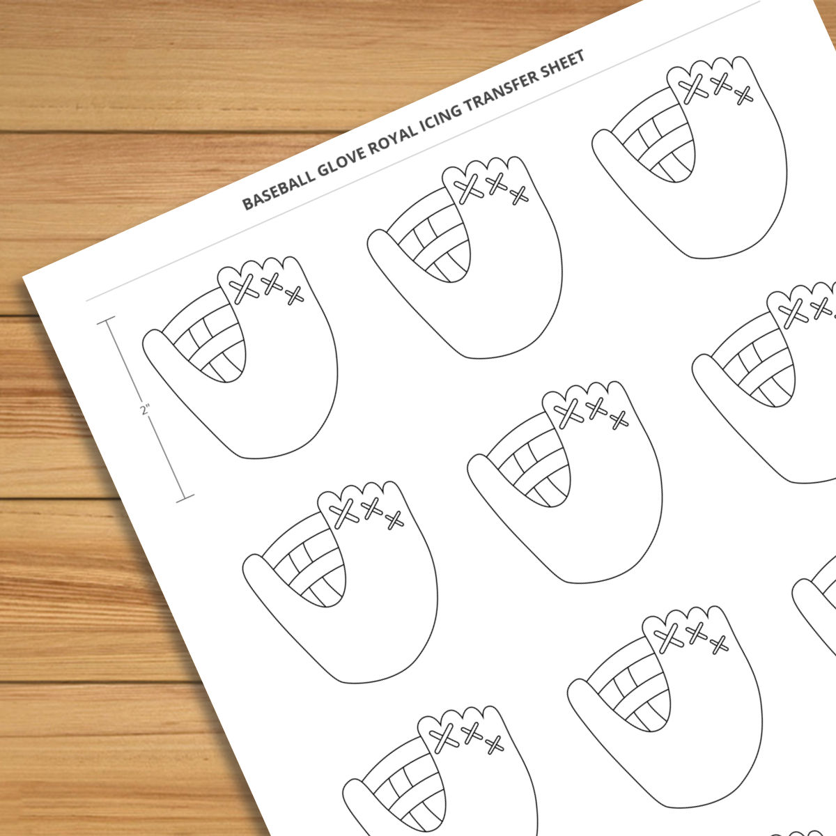 baseball-glove-2-inch-royal-icing-transfer-sheet