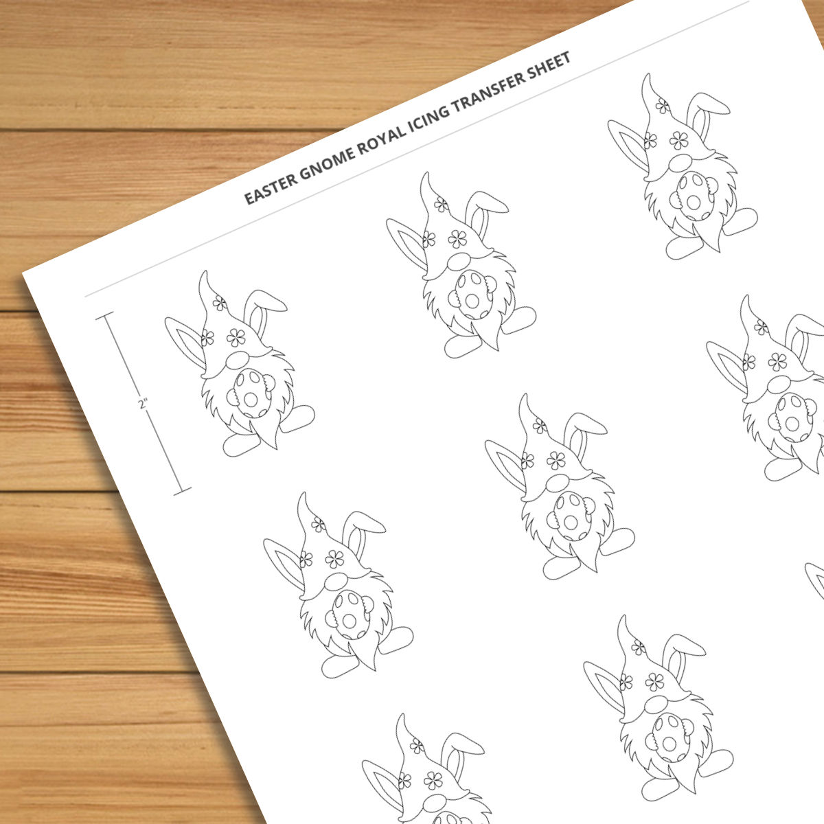 easter-gnome-2-inch-royal-icing-transfer-sheet