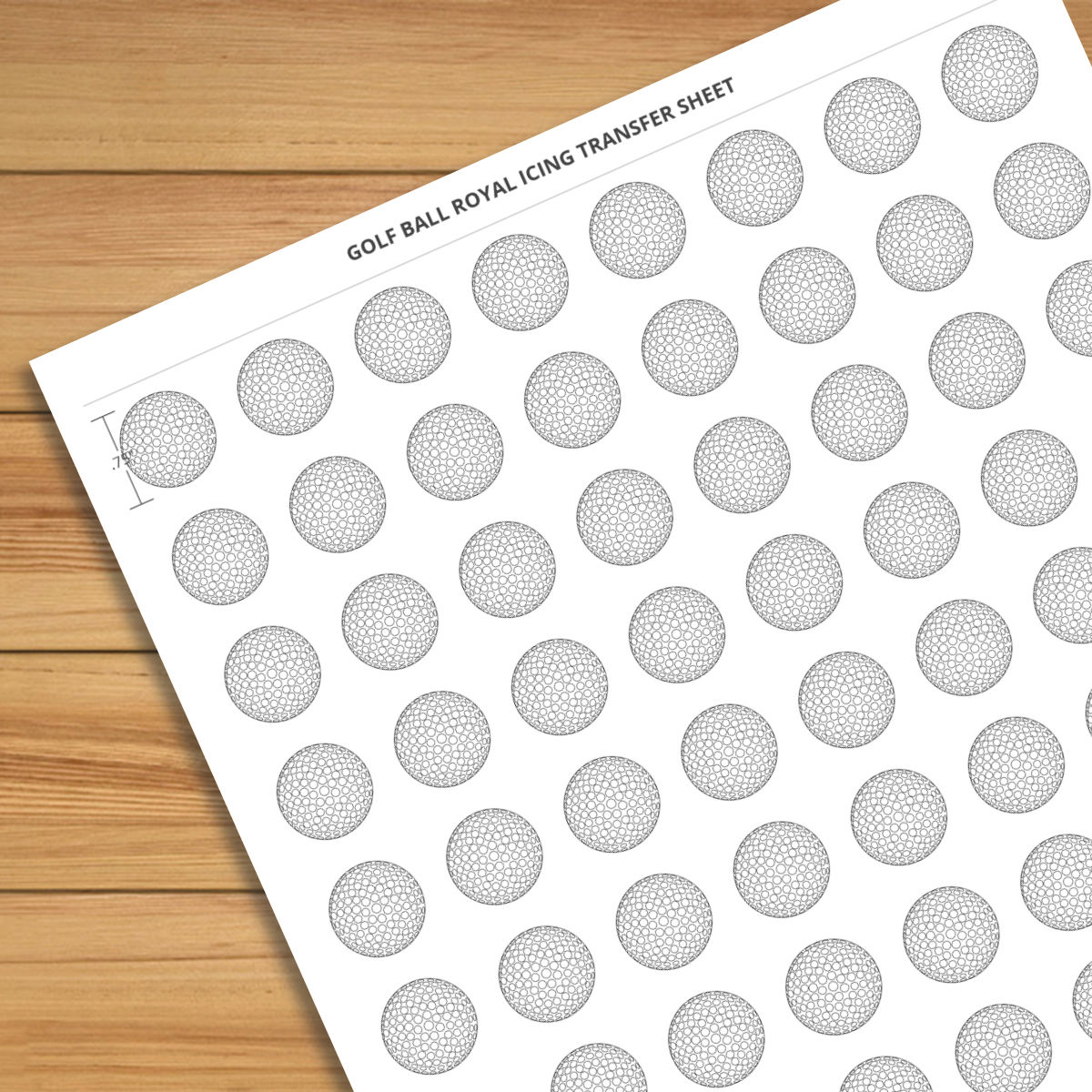 golf-ball-0-75-inch-royal-icing-transfer-sheet