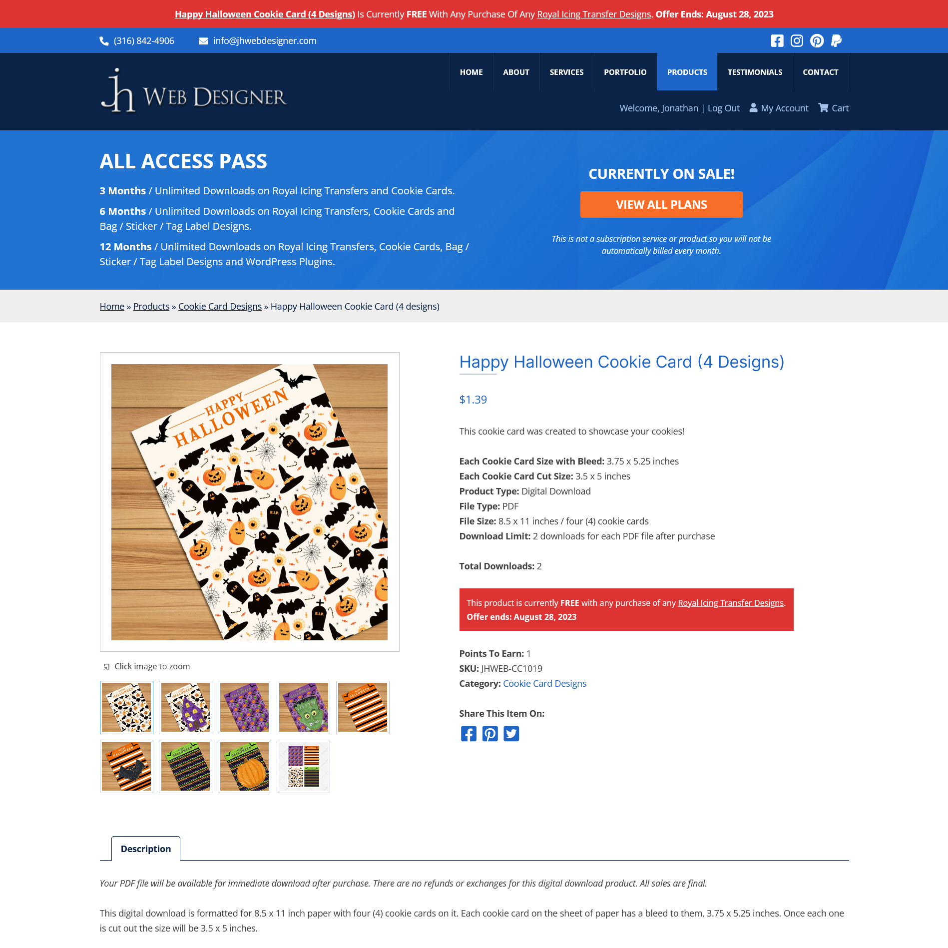 Website Front End : Add To Cart button and Quantity field are hidden and is replaced with a Product Notice on the product detail page