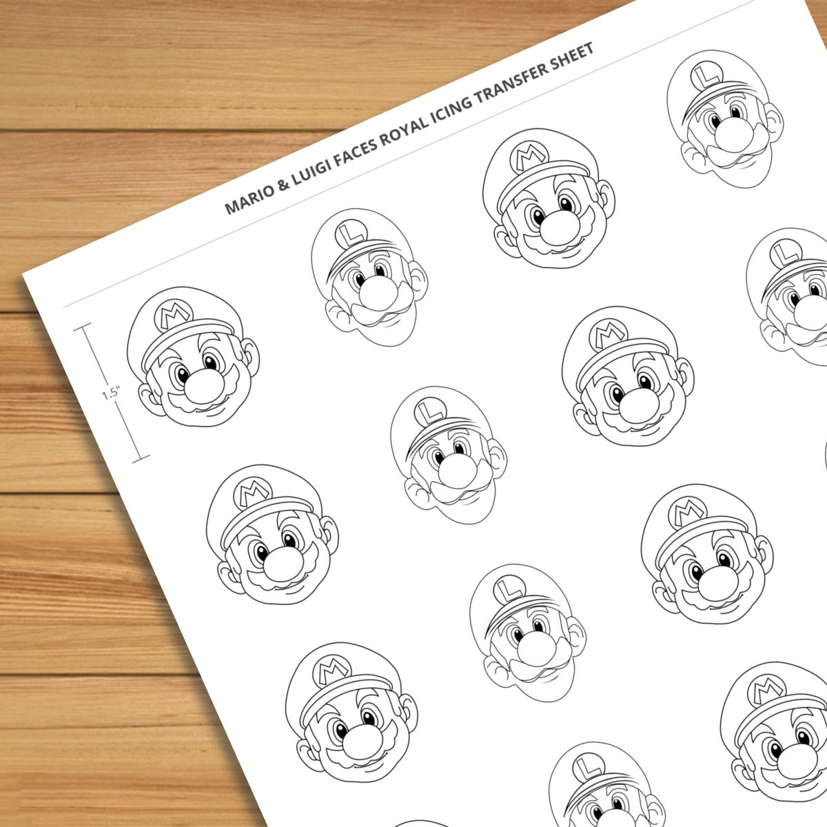 mario-and-luigi-faces-1-5-inch-royal-icing-transfer-sheet