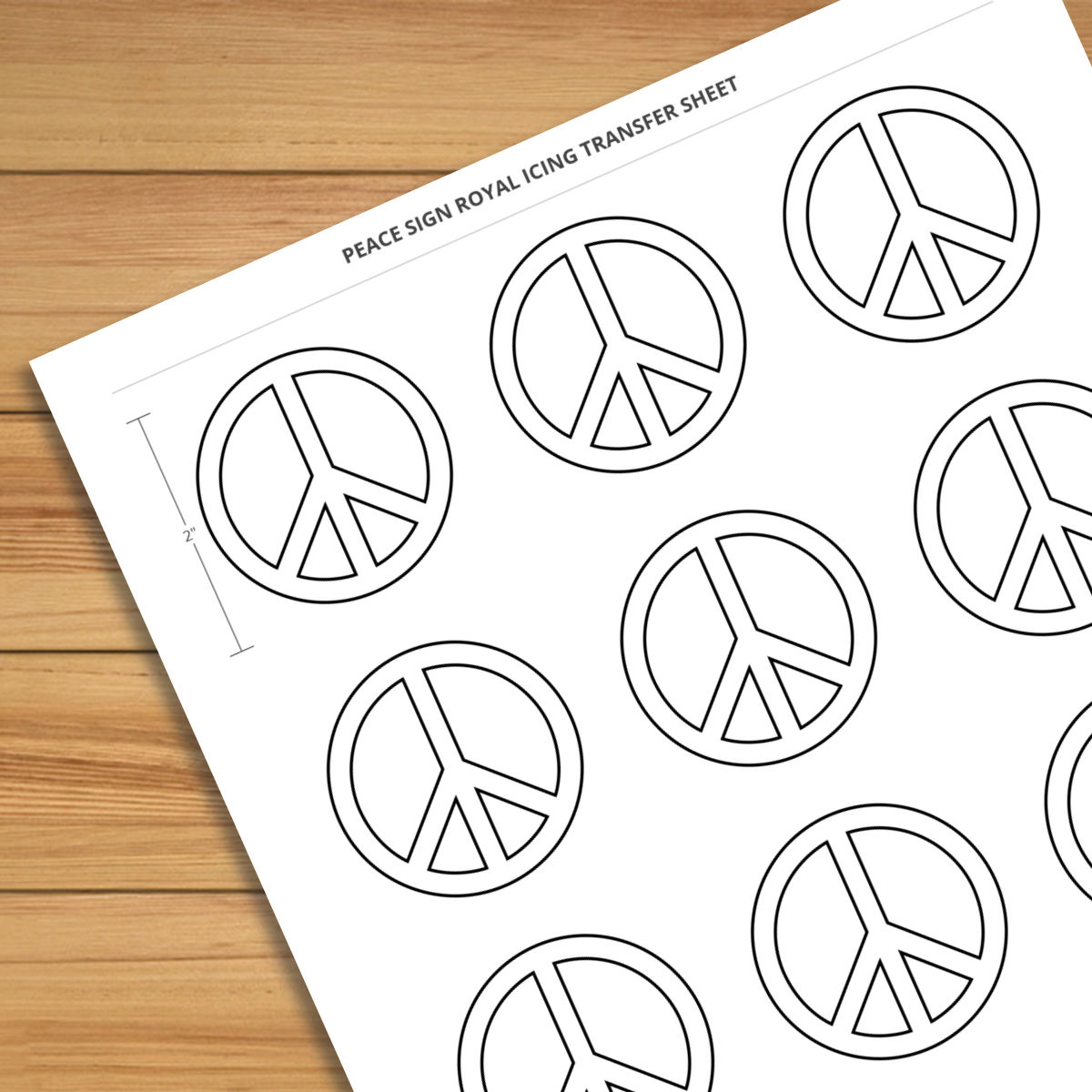 peace-sign-2-inch-royal-icing-transfer-sheet